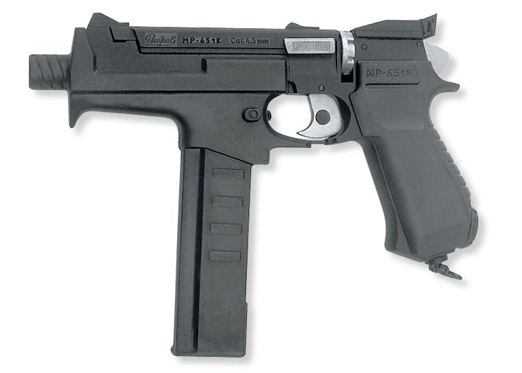Пневматический пистолет МР 651КС-07 (насадки \