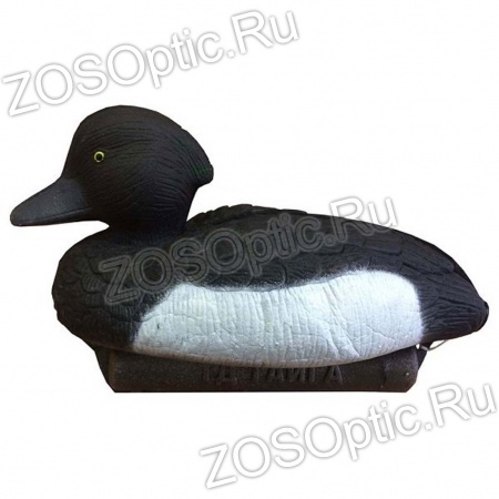 Чучело "Чернеть Хохлатая Селезень" сминаемое