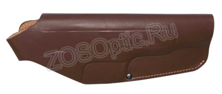 *Кобура поясная Дш Аникс 112 / кожа / черный (Black)