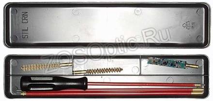Набор для чистки Stil Crin в пласт. футляре (мет/пласт. шомпол) калибр 8