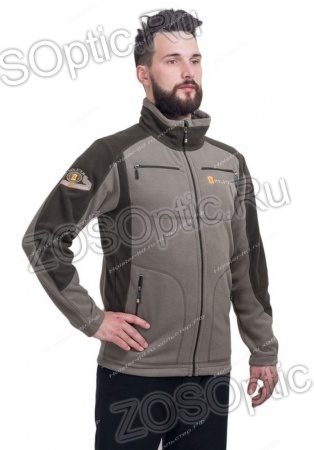 Куртка Фрегат / флис / олива+орех