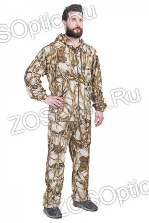 Костюм маскировочный летний Поле / трикотажная сетка / сухой камыш