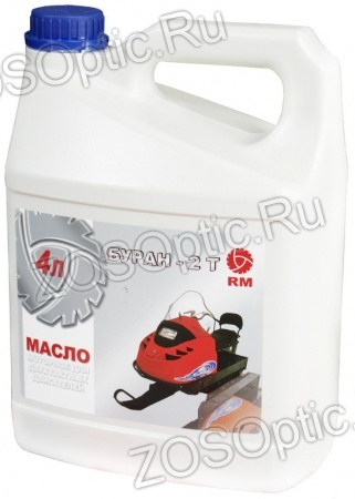 Масло Буран2Т (4 л.) полусинтетическое, "Русская механика" оригинал