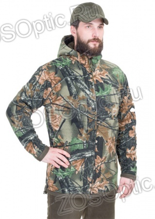 Куртка Хамелеон Лес / флис / темный лес