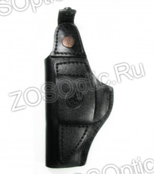 Кобура поясная Дш Гроза-02/кожа/коричневый