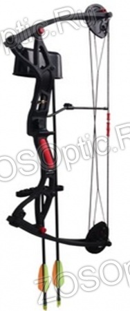 Лук детский блочный "Аякс" (17-26" 7-13кг) Черный