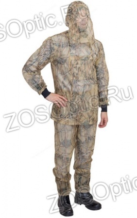 Костюм летний маскировочный Жара / сетка противомоскитная / камыш