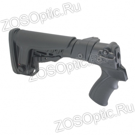 Приклад Бекас 12/16 складной телескопический с подщёчником (армированный пластик)