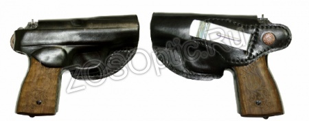 Кобура поясная мод. Jz Гроза-02 закрытая / кожа / черный