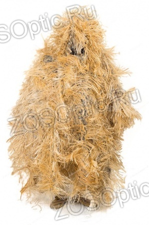 Пончо с лыком / трикотажная сетка+лыко