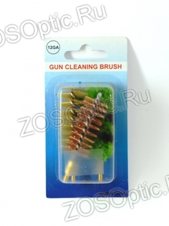 Набор ершей для чистки оружия 12 калибра в блистере