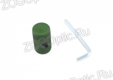 Рукоятка затвора (кнопка) АК, Сайга, ВПО 133-136 по типу Tromix, зеленый